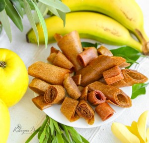 Cuir de fruits Pomme Banane