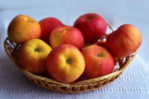 Manzana  deshidratada con canela