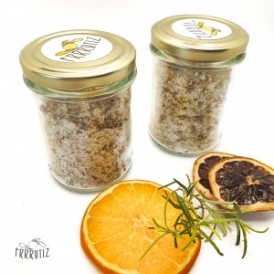 Set of our two Premium salt flakes with dried fruits