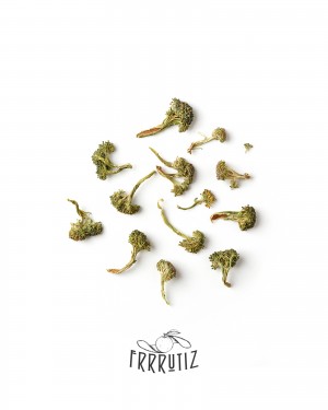 Dried broccoli