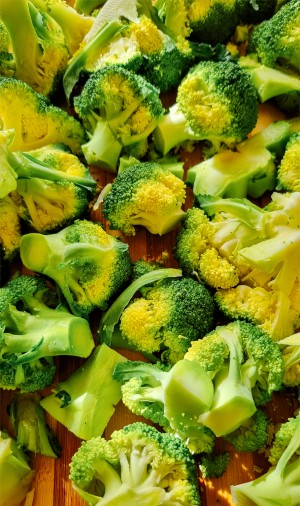 Dried broccoli