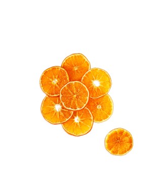 Mandarina deshidratada