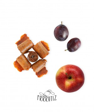 Plum and Apple Fruit roller