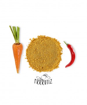 Spicy carrot powder