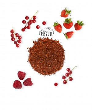 Red fruit powder